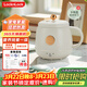 樂(lè )扣樂(lè )扣養生杯燒水杯 電煮杯電熱水杯加熱水杯迷你養生壺熱奶杯電燉杯旅行戶(hù)外EJC3125WHT