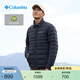 Columbia哥倫比亞戶(hù)外男女拒水650蓬鴨絨排骨保暖羽絨服WE3824 010 黑色 S (170/92A)