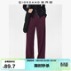 佐丹奴抽繩衛褲女2026年春季新款壓褶糯米褲松緊腰闊腿褲05415852
