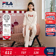 斐樂(lè )FILA【套裝】FILA兒童衛衣衛褲2026年春季新款男女童中大童新年款 麥芽糖白-IV 140