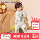 巴拉巴拉balaOne嬰兒內衣套裝男女童冬家居秋衣褲2025半邊絨209425134201
