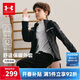 安德瑪（Under Armour）童裝新款兒童外套秋冬季男女童連帽針織加絨運動(dòng)外套254322105