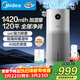 美的（Midea）【紫外線(xiàn)殺菌】無(wú)霧空氣凈化加濕器大容量落地家用臥室靜音孕婦嬰幼鼻炎女生禮物SZK-U12鴻蒙智聯(lián)