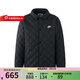 耐克（NIKE）男棉服25冬新款格紋翻領(lǐng)外套休閑保暖棉衣夾克 HV1378-010 XL