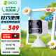 360 攝像頭BC60 4G雙攝版超廣角雙300W像素鏡頭終身4G流量不拉線(xiàn)免打孔一件安裝家用室內室外電池監控