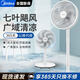 美的電風(fēng)扇家用臺式強力落地扇純銅電機電扇工業(yè)風(fēng)扇宿舍搖頭臺扇 SAF30AC 12寸7葉無(wú)遙控
