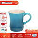 酷彩（Le Creuset） 炻瓷400毫升馬克杯子咖啡早餐辦公家用茶水杯麥片早餐杯陶瓷歐式 400ml馬克杯加勒比藍