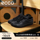 愛(ài)步（ECCO）愛(ài)步男鞋休閑鞋 時(shí)尚撞色平底鞋男 柔酷零點(diǎn)537764 黑色53776401001 40