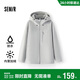 森馬（Semir）[商場(chǎng)同款]夾克男防潑水連帽外套加絨2025春上衣純色102125108101
