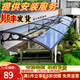 什嘉航鋁合金雨棚戶(hù)外遮陽(yáng)棚帳篷遮雨棚門(mén)窗戶(hù)露臺陽(yáng)臺天臺庭院防雨棚 伸出60cm*貼墻60cm整套