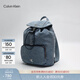 Calvin Klein女包美式復古潮流旅行ck字母大容量牛仔雙肩包 VGO-牛仔淺藍 OS