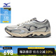 美津濃（MIZUNO）【W(wǎng)AVE ORION】男女運動(dòng)跑步鞋 緩震支撐厚底復古休閑鞋