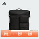 adidas多口袋運動(dòng)雙肩背包電腦包男女阿迪達斯官方   黑色   NS(均碼)