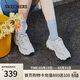 斯凱奇（Skechers）小白熊女鞋春季厚底百搭老爹鞋熊貓鞋休閑運動(dòng)鞋99999863