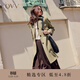 OVV秋冬熱賣(mài)女裝溫柔自然翻領(lǐng)暗門(mén)襟休閑通勤針織羊毛風(fēng)衣 卡其（凈色）A1 S