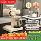 Barsetto/百勝圖O2仿手沖手機APP智能互聯(lián)商用全自動(dòng)家用美式研磨一體咖啡機-O2 米白色