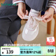 熱風(fēng)德訓鞋女鞋春季新款時(shí)尚拼接平底板鞋百搭休閑運動(dòng)鞋女 82米粉 38