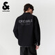 杰克·瓊斯（JACK&JONES） 男生秋季百純棉襯衫2025年新款舒適翻領(lǐng)長(cháng)袖通勤外套225305018