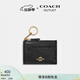 蔻馳（COACH）奧萊女士女包迷你證件包 黑色