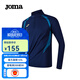 JOMA反絨長(cháng)袖運動(dòng)T恤男衛衣保暖速干半拉鏈訓練服跑步籃球足球運動(dòng)服 藏青 L