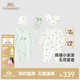 英氏（YEEHOO）新生兒衣服禮盒套裝初生嬰兒男女寶寶禮物滿(mǎn)月服純棉新生禮盒送禮 熊貓小滾滾【6件套-精梳棉】 59cm