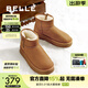 百麗（Belle）休閑男靴冬季商場(chǎng)同款保暖靴戶(hù)外雪地靴東北棉靴A1781DD4 棕色 40 (250mm)