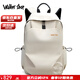 Walker Shop輕奢品牌雙肩包男商務(wù)男士背包大容量電腦包書(shū)包防水出差旅行包 米白色【2.0新版/禮盒裝】