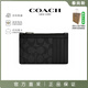 蔻馳（COACH）輕奢卡包男士中長(cháng)款證件卡包送男友/老公 CV764 黑灰 QBMI5