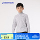 迪卡儂（DECATHLON）兒童保暖搖粒絨女童男童秋運動(dòng)抓絨衣內膽寶寶絨衣QUJR 深空灰 145 cm(10-11歲)