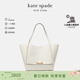 凱特絲蓓（KATE SPADE）【禮物】GRAMERCY女士中號托特包單肩手提包簡(jiǎn)約質(zhì)感牛皮