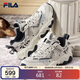 FILA 斐樂(lè )官方男鞋老爹鞋運動(dòng)鞋春夏斐樂(lè )貓爪鞋5代復古休閑鞋