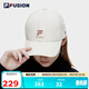 FILA FUSION斐樂(lè )潮牌情侶棒球帽中性秋季時(shí)尚休閑鴨舌帽運動(dòng)遮陽(yáng)帽