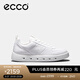 愛(ài)步（ECCO）板鞋男 男士休閑鞋拼色厚底男鞋明星同款 街頭720 520814 HL 白色52081401007 40