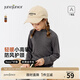 junejunior兒童保暖打底衫半高領(lǐng)長(cháng)袖上衣男女童秋冬季內搭秋衣打底衣 玄武黑 90 （babylove）
