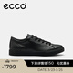 愛(ài)步（ECCO）休閑鞋男 2026年新款真皮簡(jiǎn)約舒適板鞋輕商務(wù)男鞋 柔酷10號560114 黑色56011401001 41