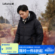 LAFUMA樂(lè )飛葉戶(hù)外羽絨服男 冬季650蓬鵝絨時(shí)尚休閑保暖外套 LMJU4DH62 黑色BK L (50) 180/100A