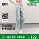 森馬（Semir）森柔牛仔|商場(chǎng)同款牛仔褲女顯瘦長(cháng)褲春季2025闊腿褲103125124005