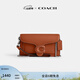 蔻馳（COACH）女士TABBY腕包斜挎包純色真皮鏈條包女包 LH/拋光琥珀色
