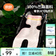 良良嬰兒車(chē)涼席苧麻推車(chē)兒童寶寶餐椅座椅冰絲涼席春夏通用坐墊 時(shí)光-粉（純苧麻款）75*35cm 涼而不冰