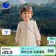 迷你巴拉女童甜美刺繡翻領(lǐng)連衣裙親膚柔軟A字裙網(wǎng)紗裙子新款 象牙白10402 100