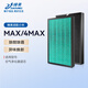 臻美適配米家小米空氣凈化器MAX增強版/4MAX濾芯AC-M5-SC/AC-M21-SC過(guò)濾網(wǎng)除甲醛異味高效 原機標準版（2片裝）