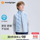moodytiger校服神器兒童羽絨馬甲鴨絨背心男女童輕薄保暖拒水透氣彈力秋冬款