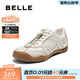百麗（Belle）時(shí)尚德訓鞋女商場(chǎng)同款舒適戶(hù)外薄底休閑鞋3RT27CM5 米白 37 (235mm)