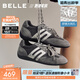 百麗（Belle）張凌赫同款方程式跑道賽車(chē)鞋德訓鞋新款女鞋休閑鞋E2L1DAM6預售 灰色-網(wǎng)面 36