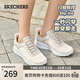 斯凱奇（Skechers）閃穿鞋女鞋一腳蹬軟底輕便健步鞋舒適跑步鞋休閑運動(dòng)鞋117504