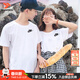 耐克（NIKE）男女裝情侶款t恤 26春夏新款運動(dòng)服時(shí)尚半袖潮流透氣純棉親膚短袖 【店長(cháng)推薦】純棉親膚-白色 S 【建議90-110斤左右】