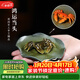藏壺天下宜興紫砂變色螃蟹茶寵純手工精品原礦荷葉茶玩可養茶盤(pán)擺件 鴻運當頭