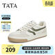 他她（TATA）春時(shí)尚休閑板鞋VXY01AM4 米/綠 40