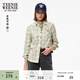 Teenie Weenie小熊女裝時(shí)尚襯衫秋季學(xué)院基礎休閑簡(jiǎn)約格紋舒適襯衣 淺綠色 S (160)