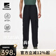 ROCK&ICE速干傘兵褲男新款春夏戶(hù)外透氣涼感工裝褲彈力休閑長(cháng)褲子 黑色/990 S